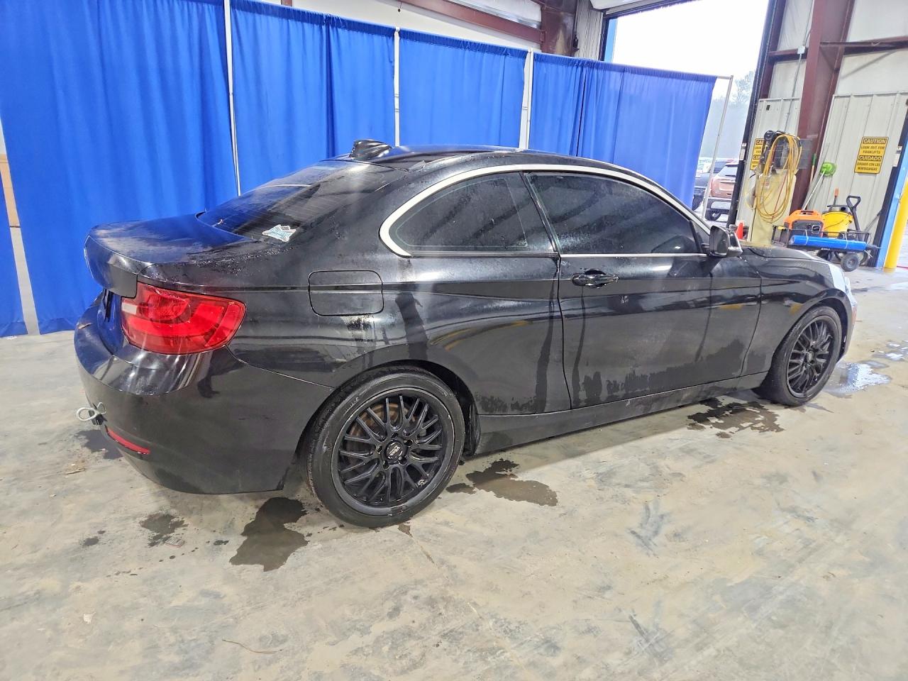 2014 Bmw 228 I Black vin: WBA1F5C56EV255668