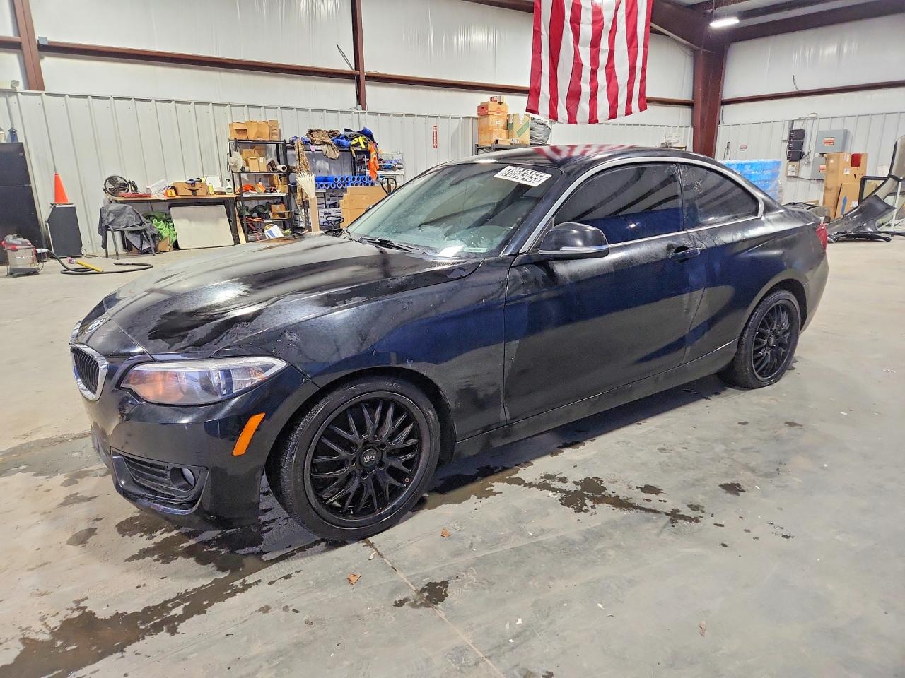 2014 Bmw 228 I Black vin: WBA1F5C56EV255668