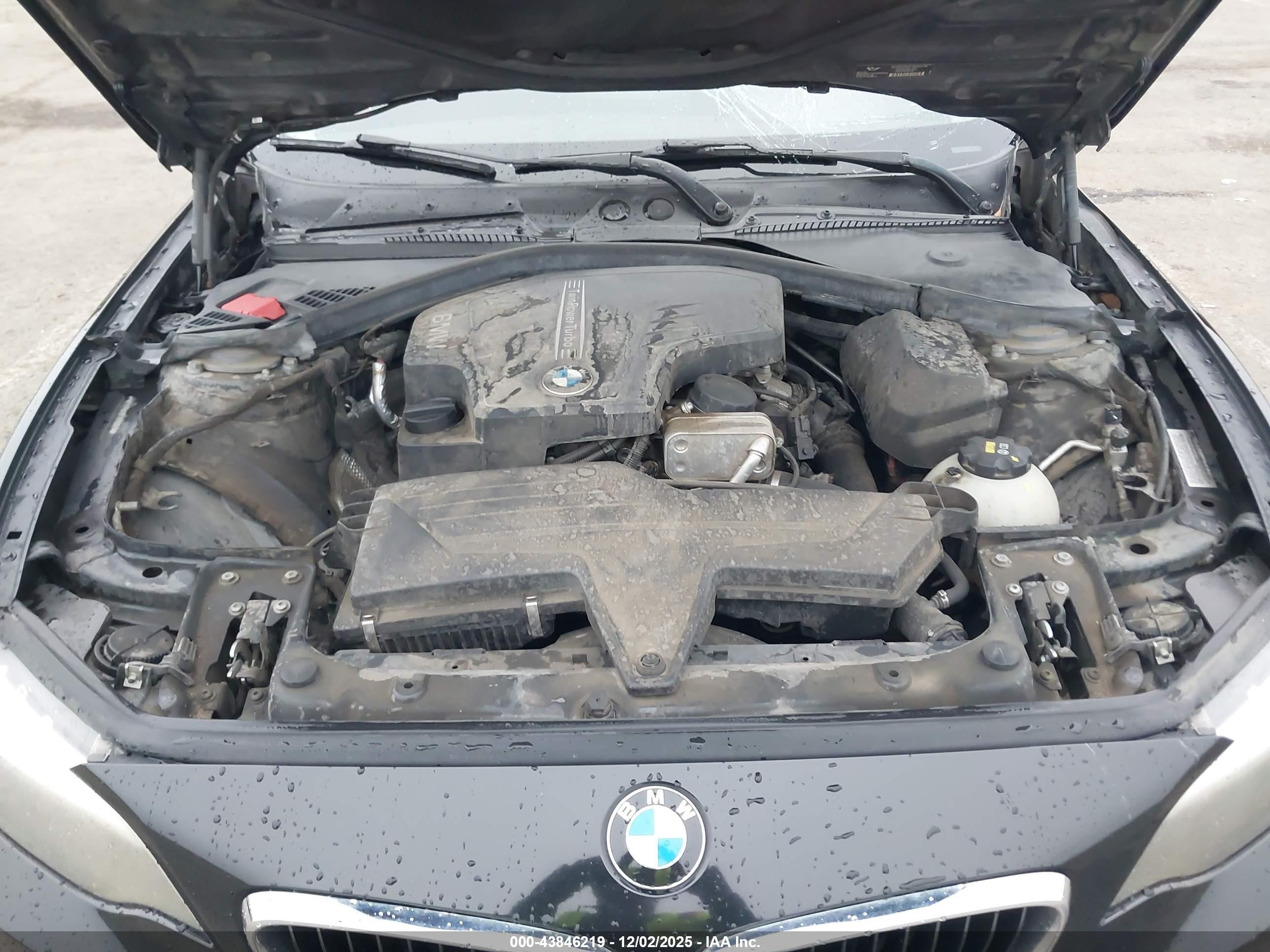 2014 Bmw 228i   Black vin: WBA1F5C56EV256030