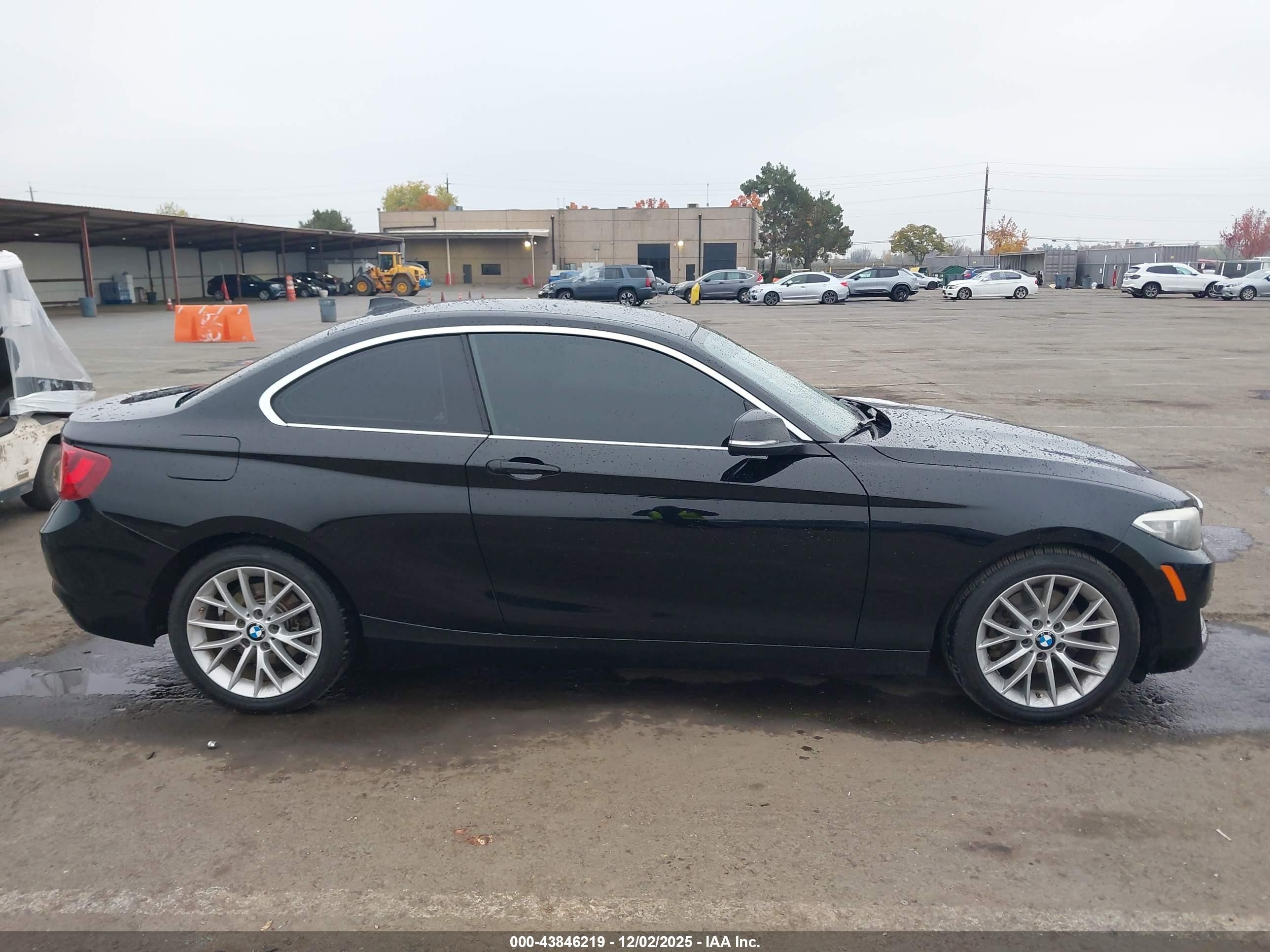 2014 Bmw 228i   Black vin: WBA1F5C56EV256030