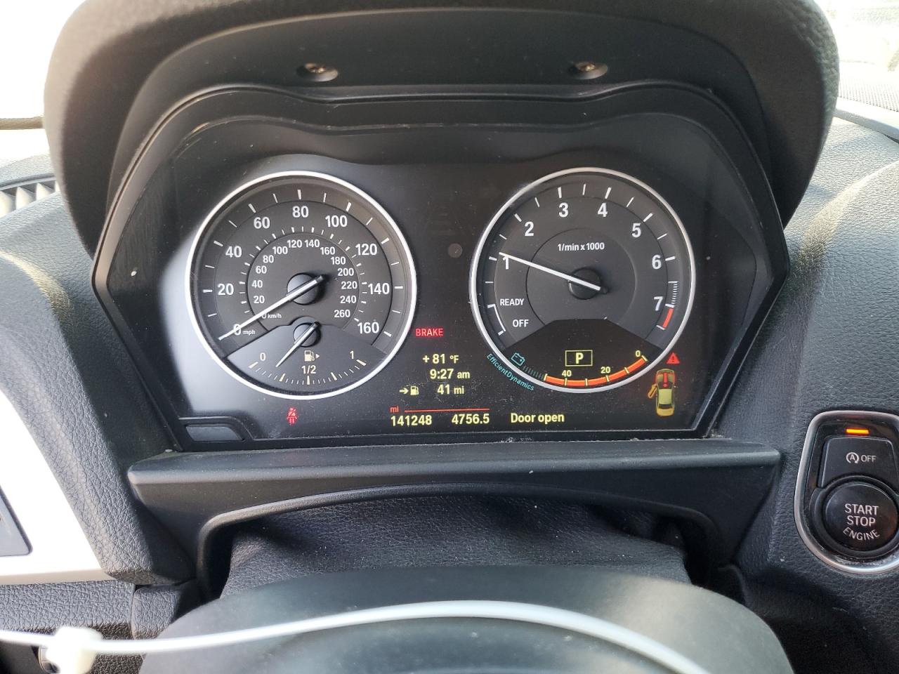 2014 Bmw 228 I White vin: WBA1F5C56EVV99551