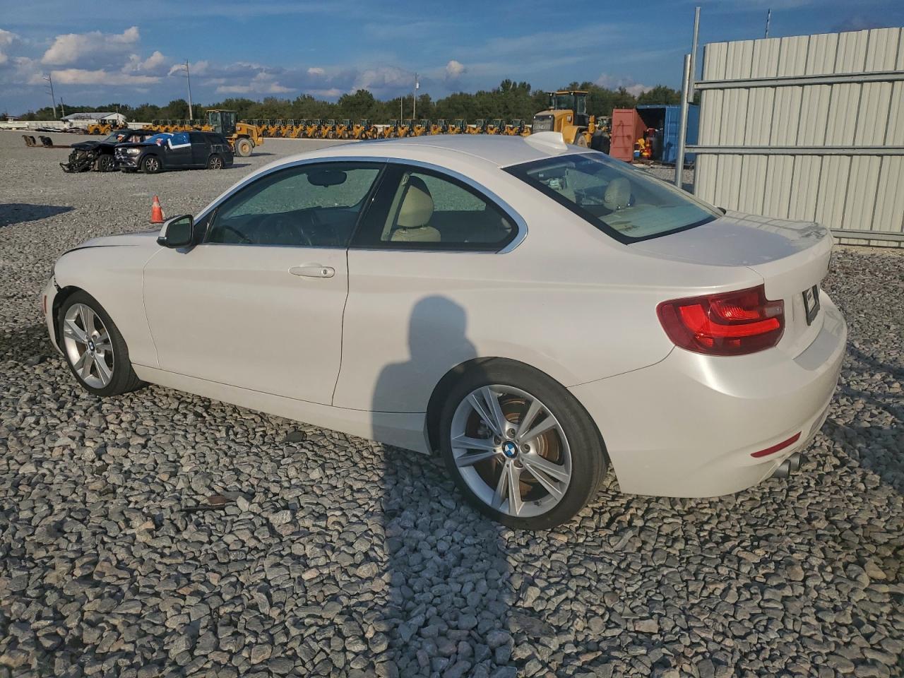2014 Bmw 228 I White vin: WBA1F5C56EVV99582