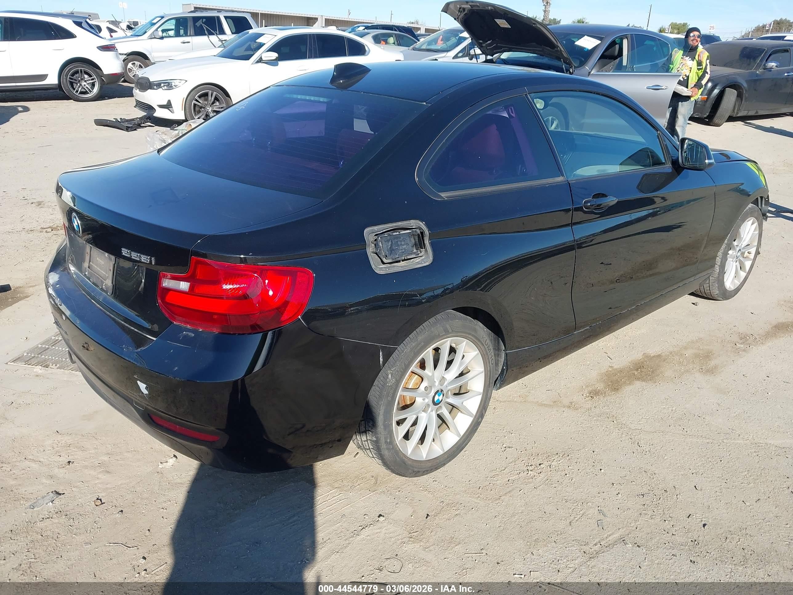 2014 Bmw 228i   Black vin: WBA1F5C56EVW97981