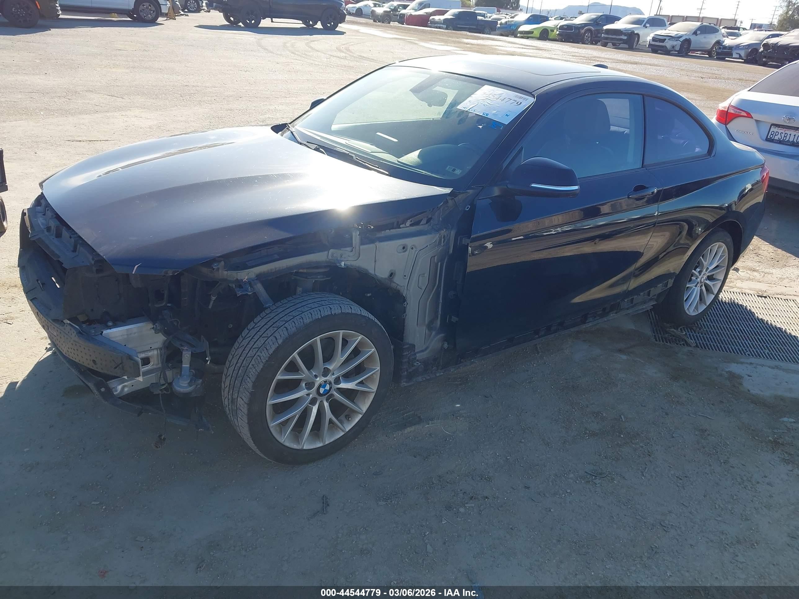 2014 Bmw 228i   Black vin: WBA1F5C56EVW97981
