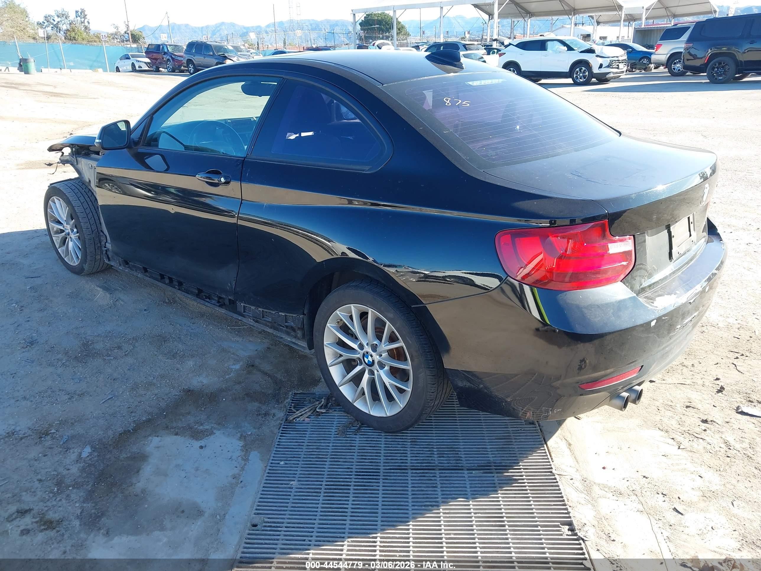 2014 Bmw 228i   Black vin: WBA1F5C56EVW97981