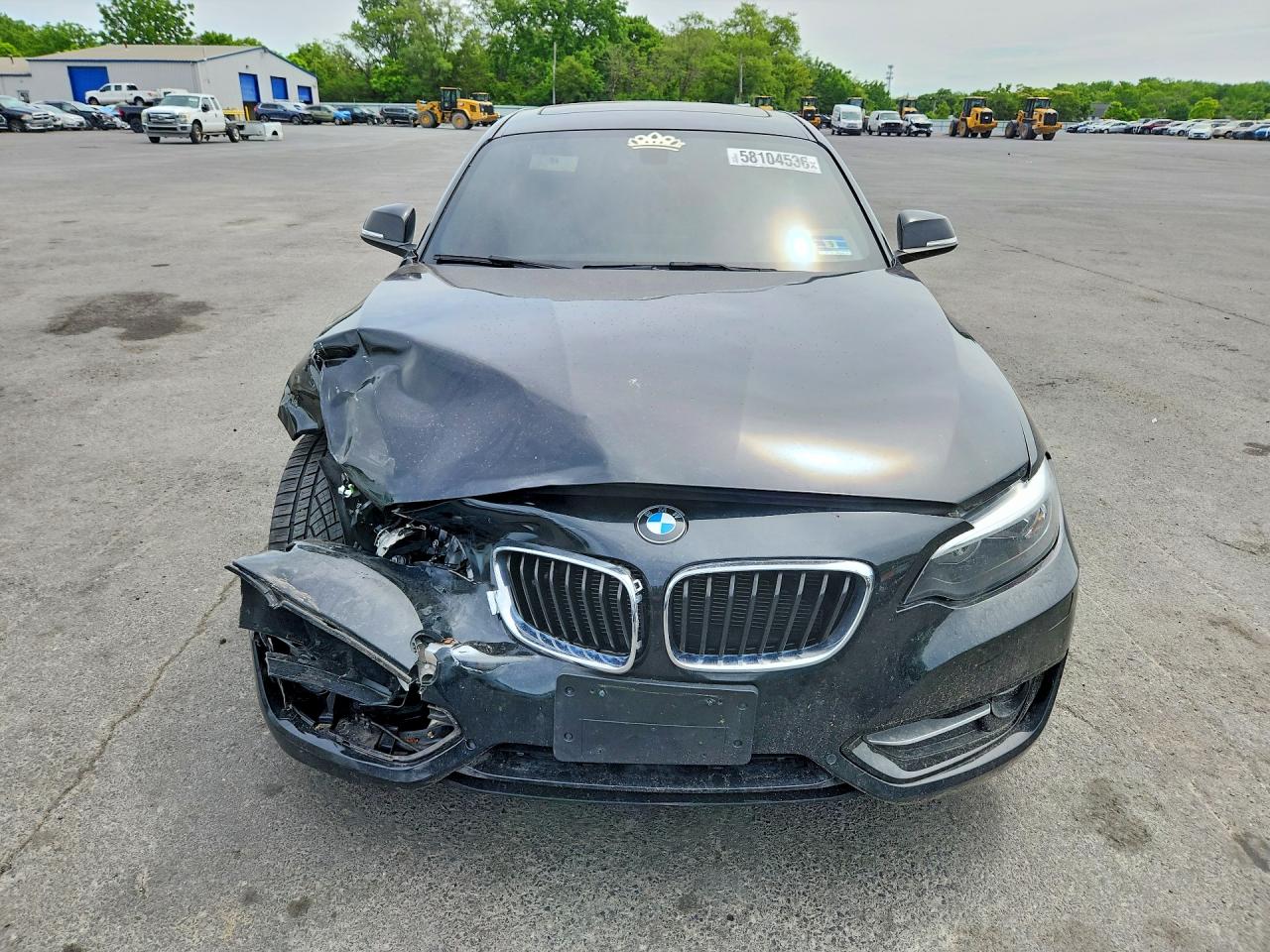 2014 Bmw 228 I Black vin: WBA1F5C58EV246082