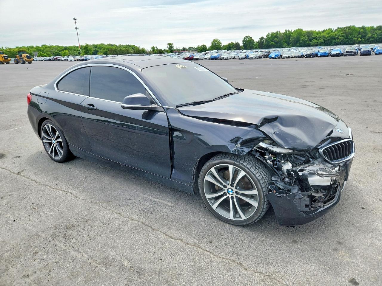 2014 Bmw 228 I Black vin: WBA1F5C58EV246082