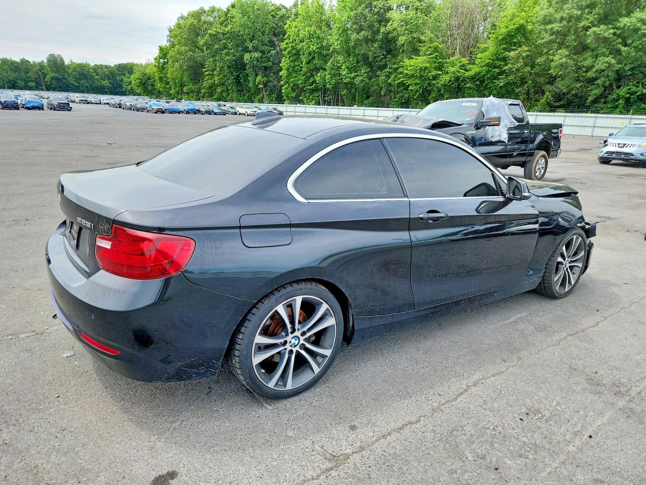 2014 Bmw 228 I Black vin: WBA1F5C58EV246082