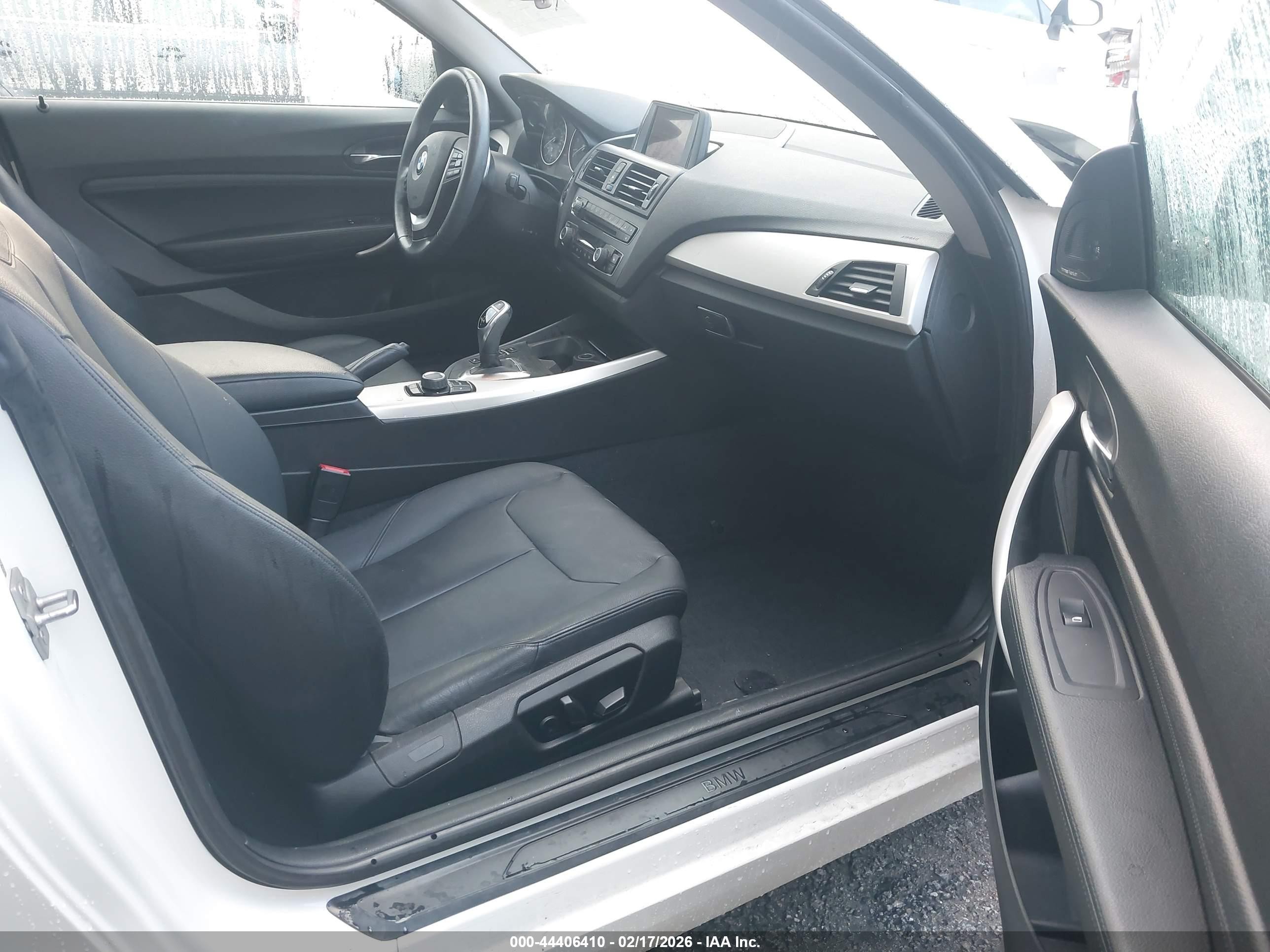2014 Bmw 228i   White vin: WBA1F5C58EV255574