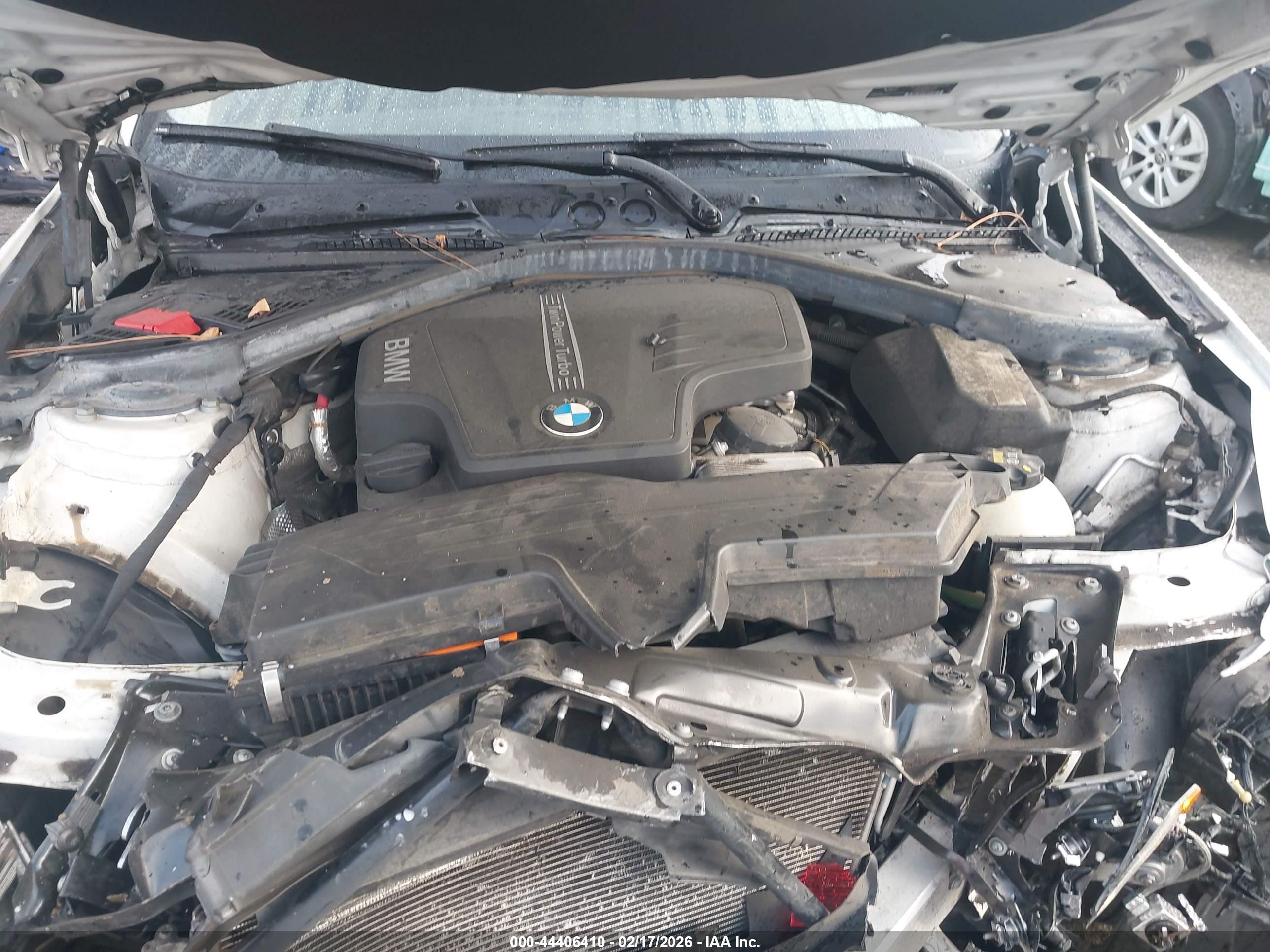 2014 Bmw 228i   White vin: WBA1F5C58EV255574