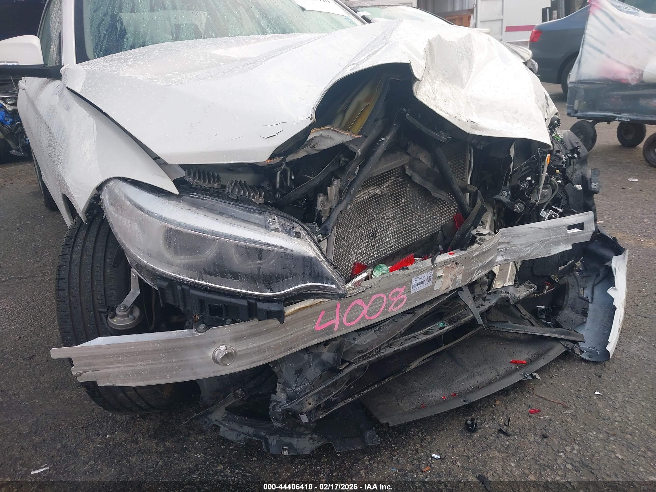 2014 Bmw 228i   White vin: WBA1F5C58EV255574