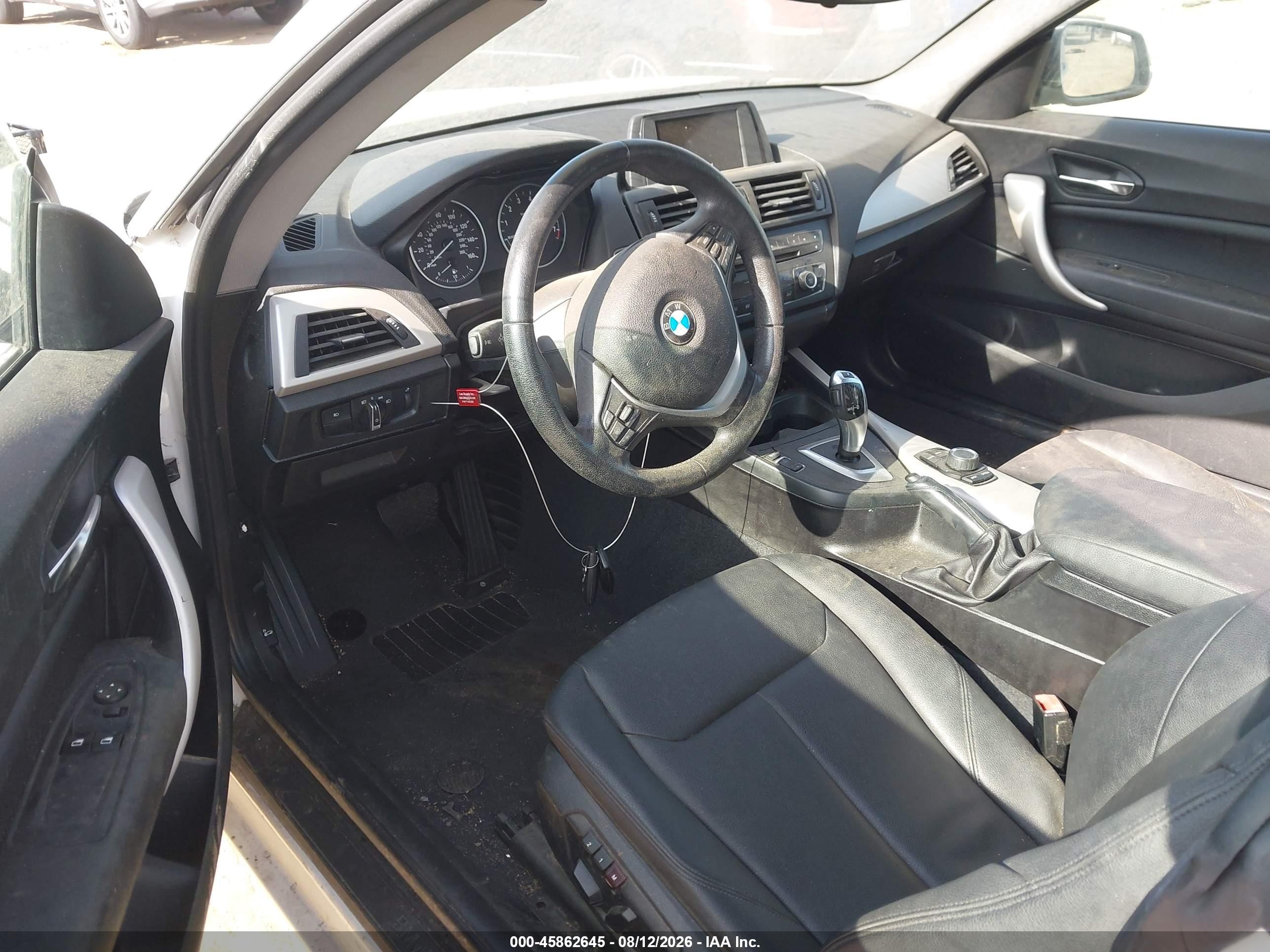 2014 Bmw 228i   White vin: WBA1F5C58EV255901