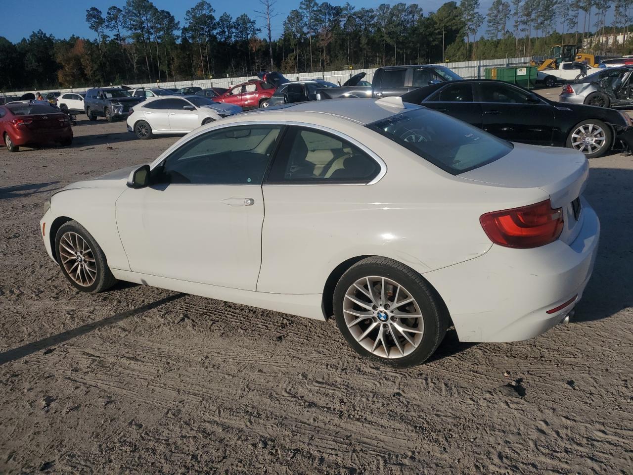 2014 Bmw 228 I White vin: WBA1F5C58EVV99129