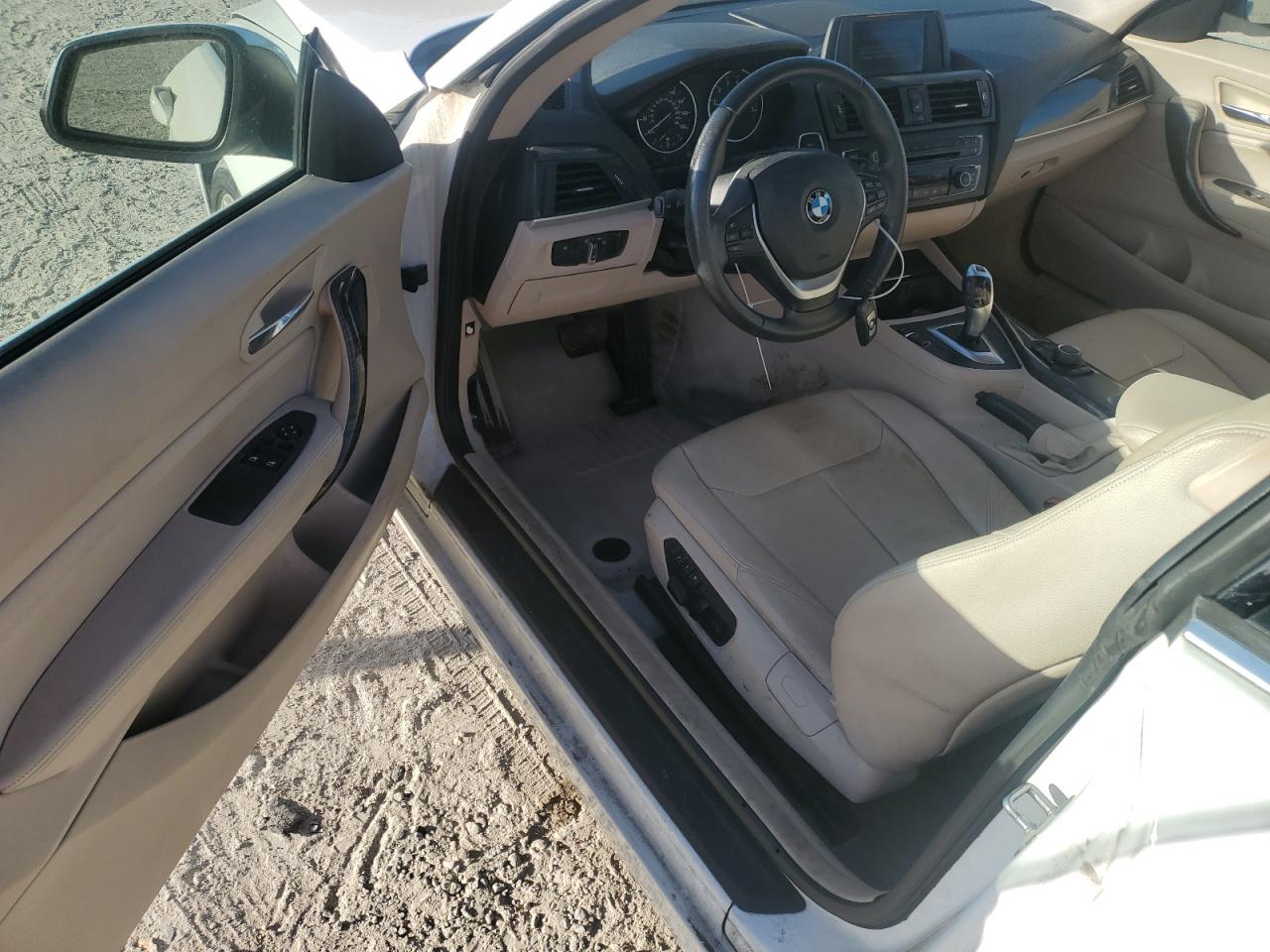 2014 Bmw 228 I White vin: WBA1F5C58EVV99129