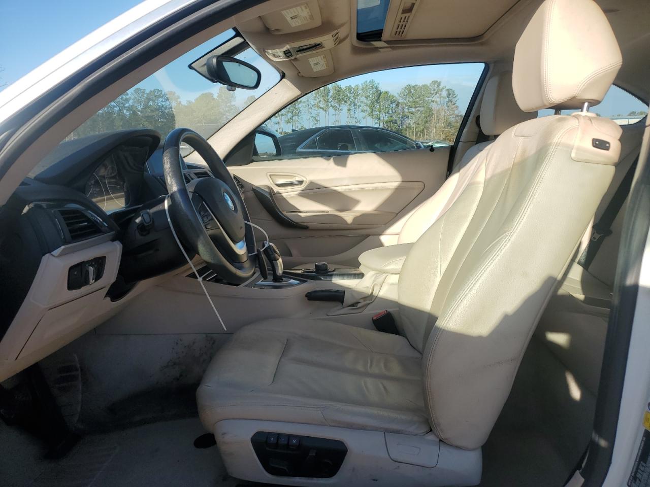 2014 Bmw 228 I White vin: WBA1F5C58EVV99129