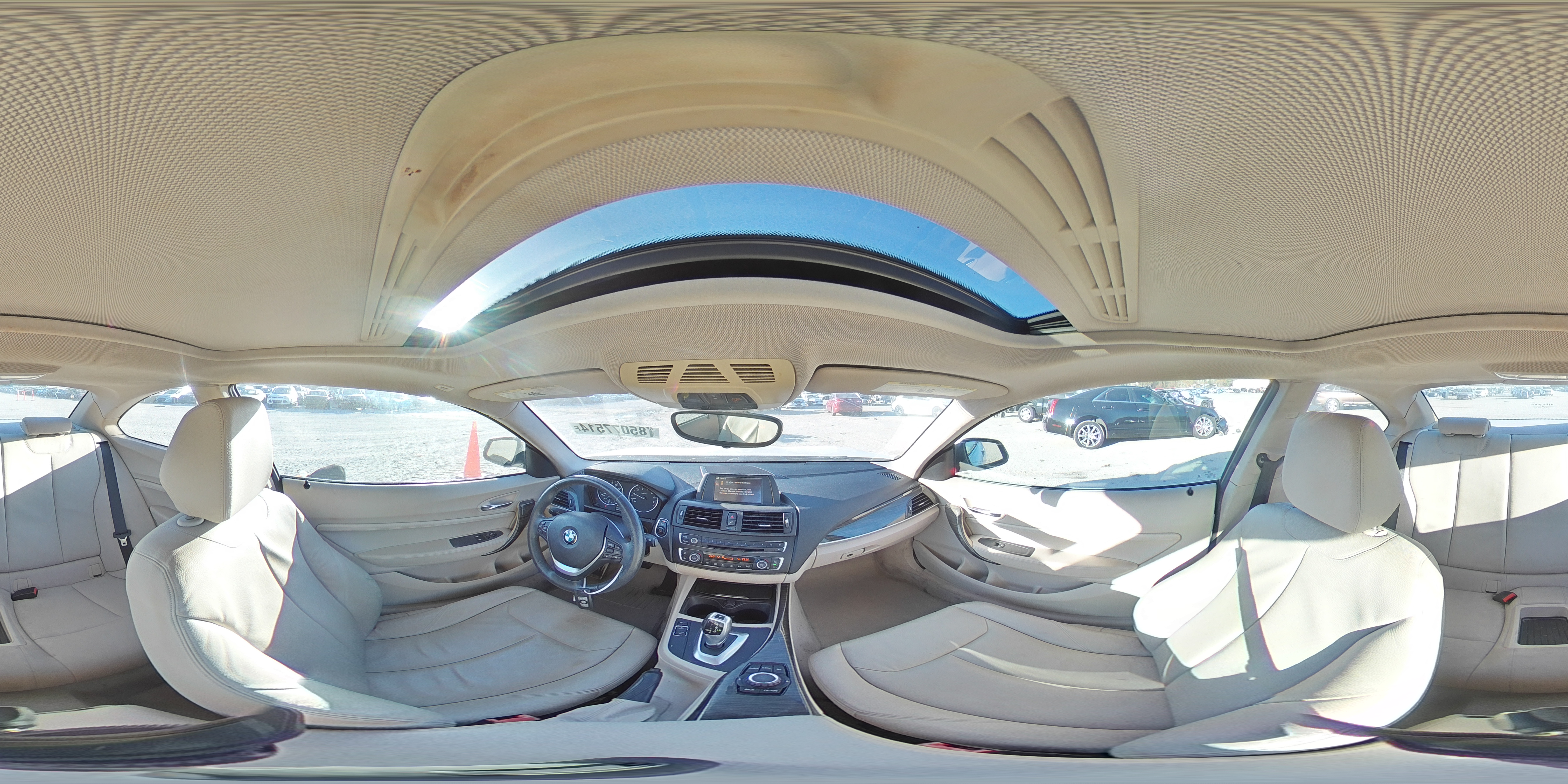 2014 Bmw 228 I White vin: WBA1F5C58EVV99129