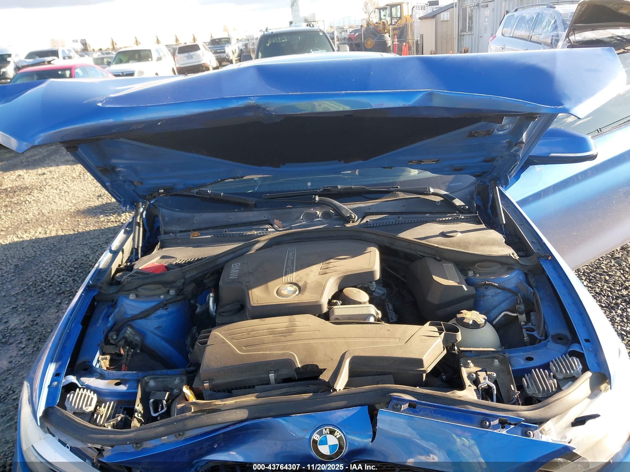 2014 Bmw 228i   Blue vin: WBA1F5C58EVV99745