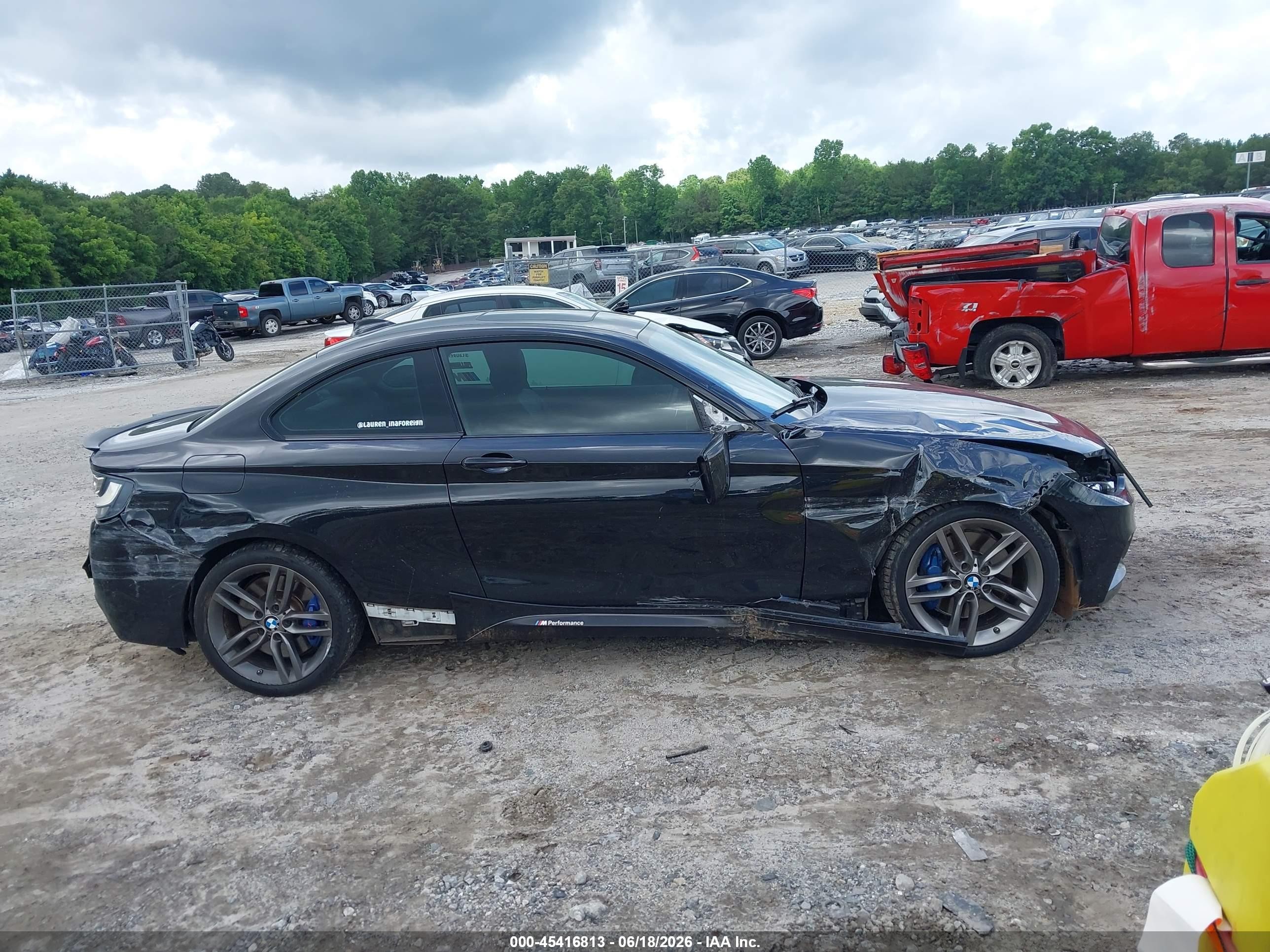 2015 Bmw 228i   Черный vin: WBA1F5C58FV257312