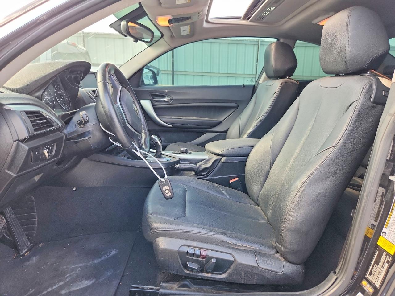 2015 Bmw 228 I Black vin: WBA1F5C58FV257391