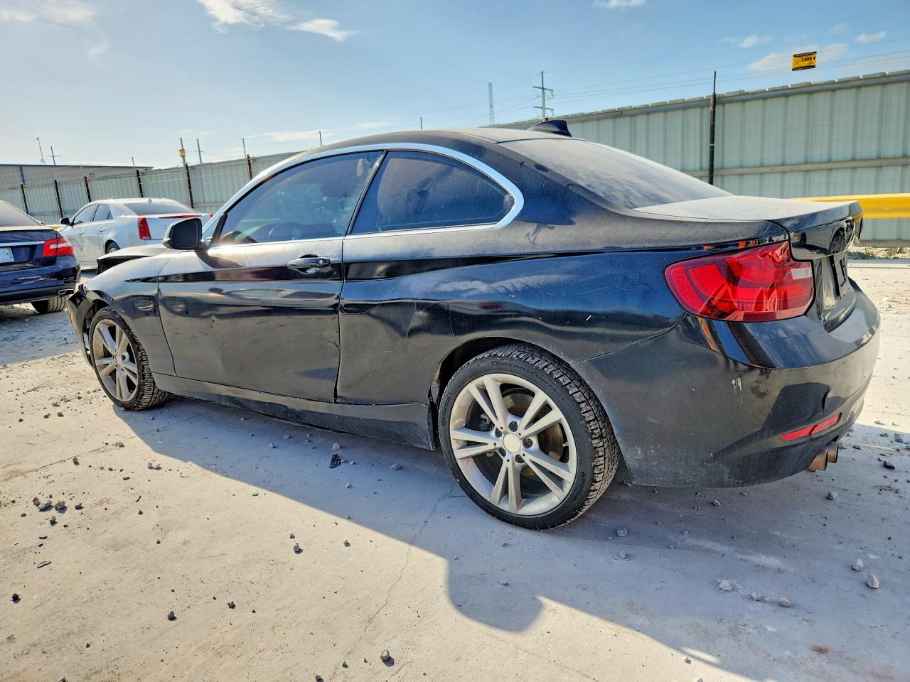2015 Bmw 228 I Black vin: WBA1F5C58FV257391