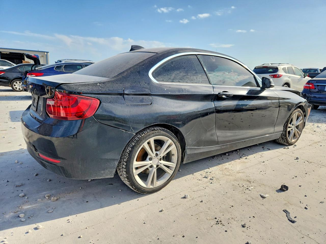 2015 Bmw 228 I Black vin: WBA1F5C58FV257391