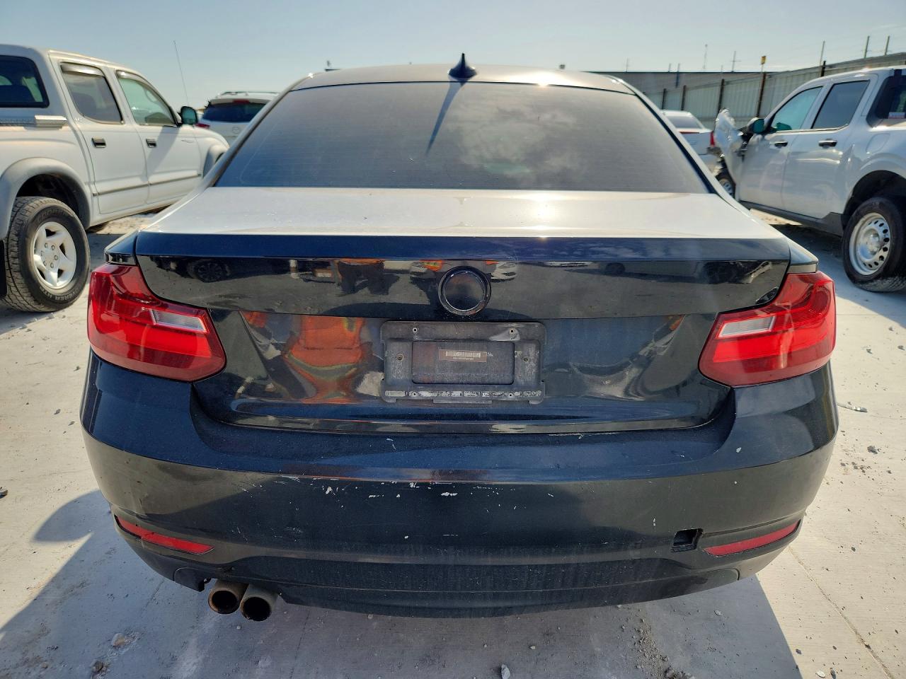 2015 Bmw 228 I Black vin: WBA1F5C58FV257391