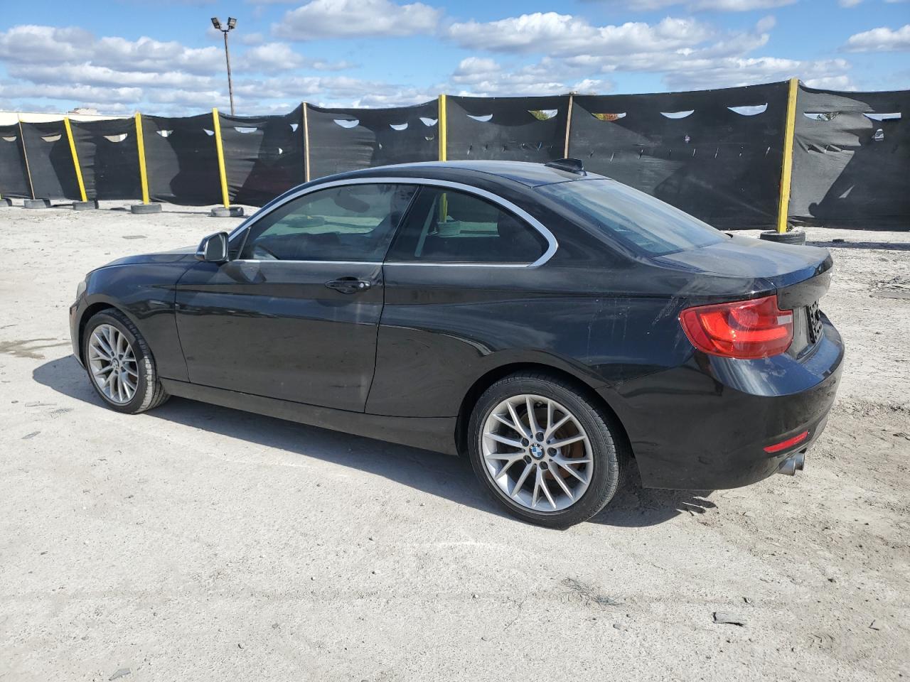 2014 Bmw 228 I Black vin: WBA1F5C59EV255387