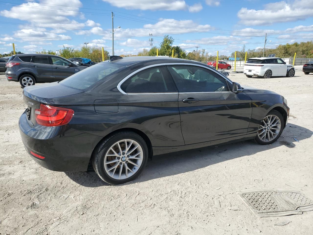 2014 Bmw 228 I Black vin: WBA1F5C59EV255387