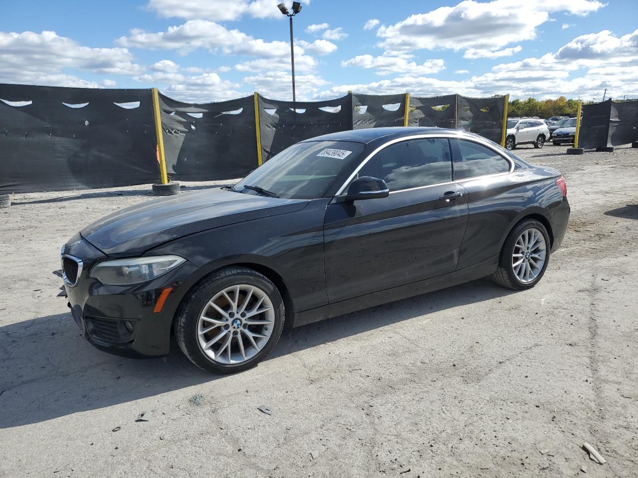 2014 Bmw 228 I Black vin: WBA1F5C59EV255387