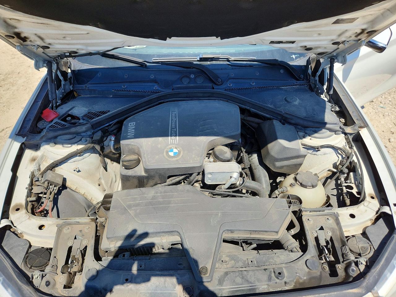 2014 Bmw 228 I White vin: WBA1F5C59EVV99348