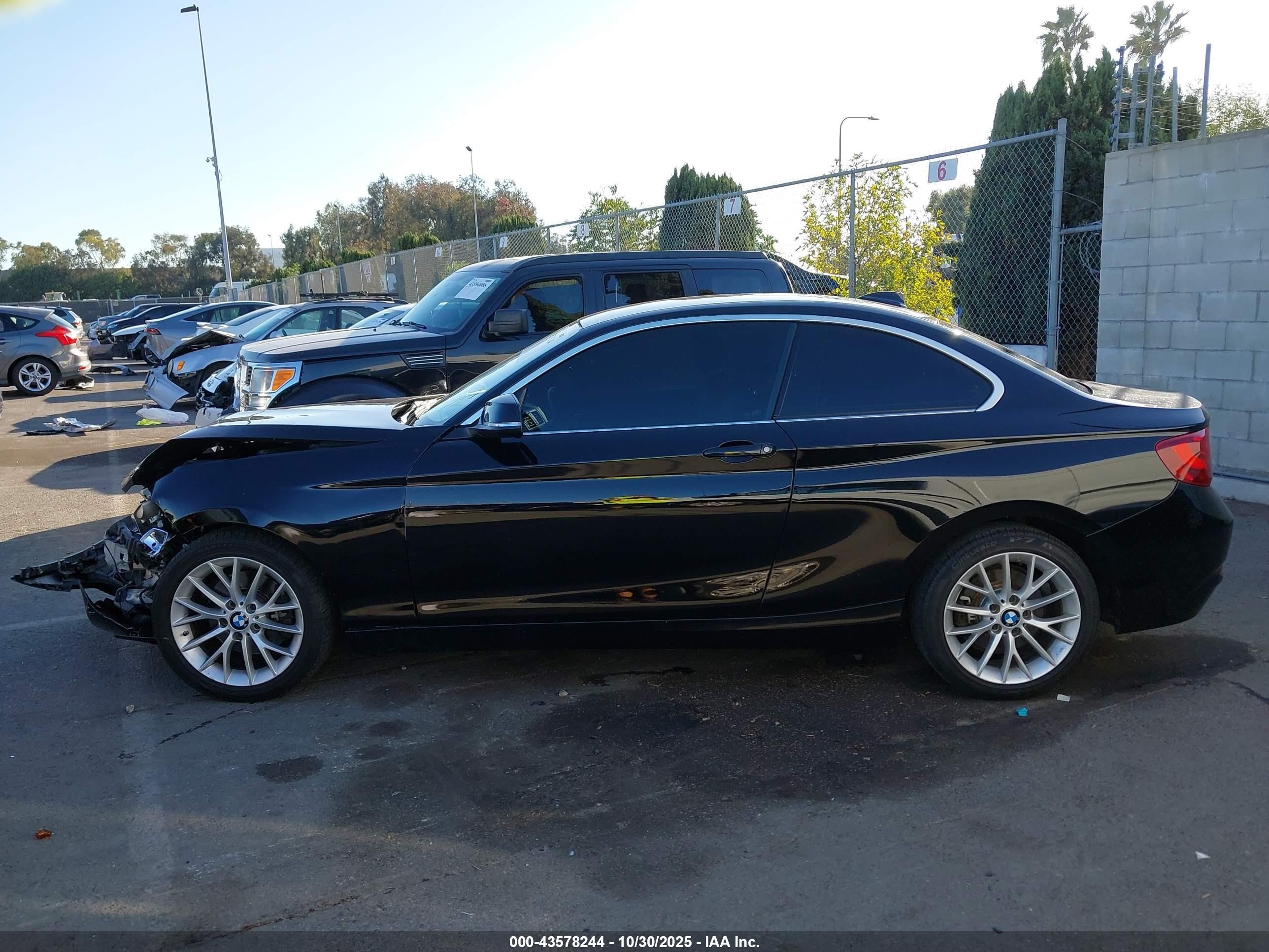 2014 Bmw 228i   Black vin: WBA1F5C5XEV246004