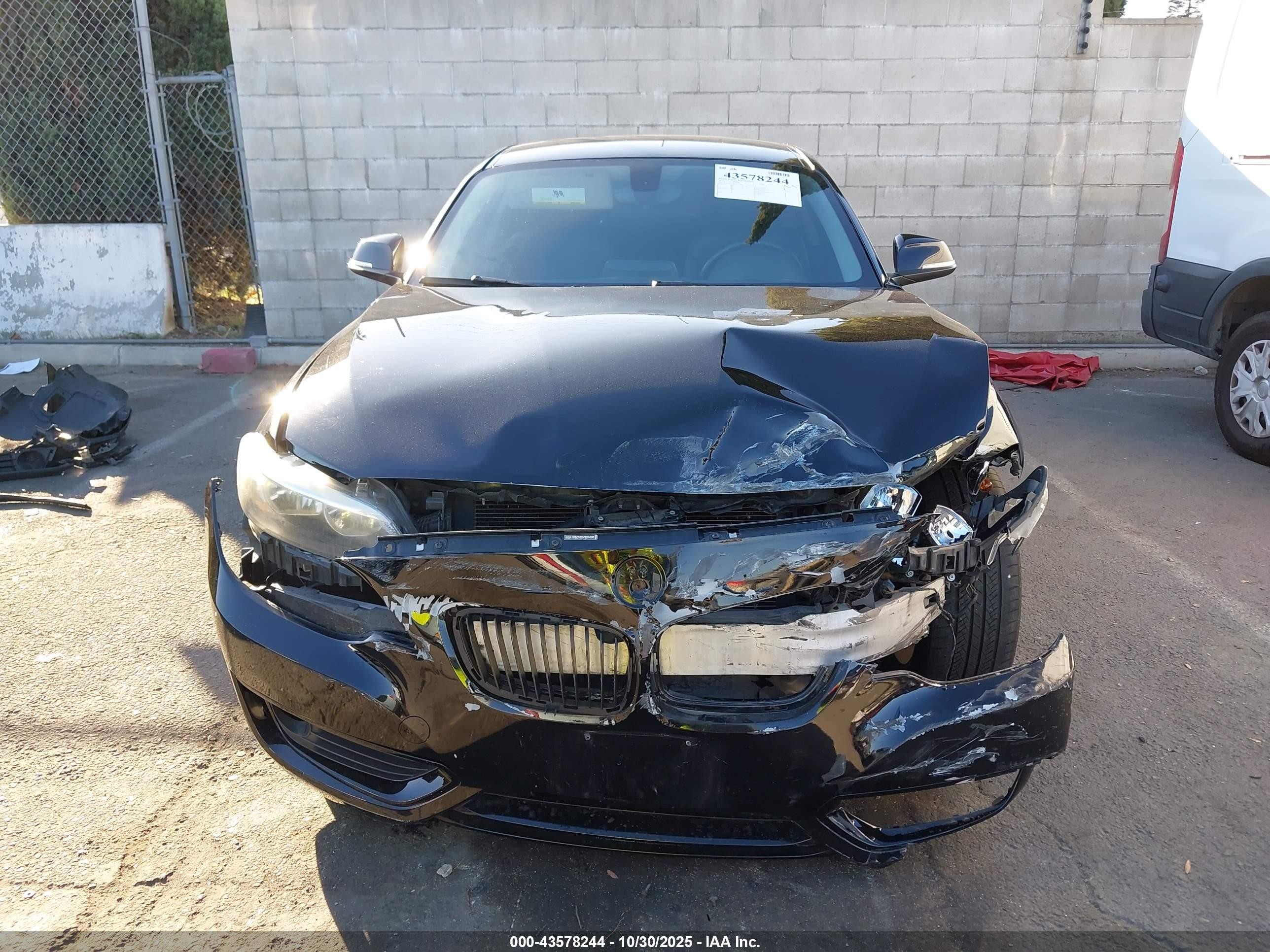 2014 Bmw 228i   Black vin: WBA1F5C5XEV246004