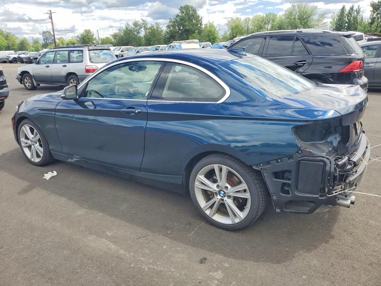 2014 Bmw 228 I Purple vin: WBA1F5C5XEV246049