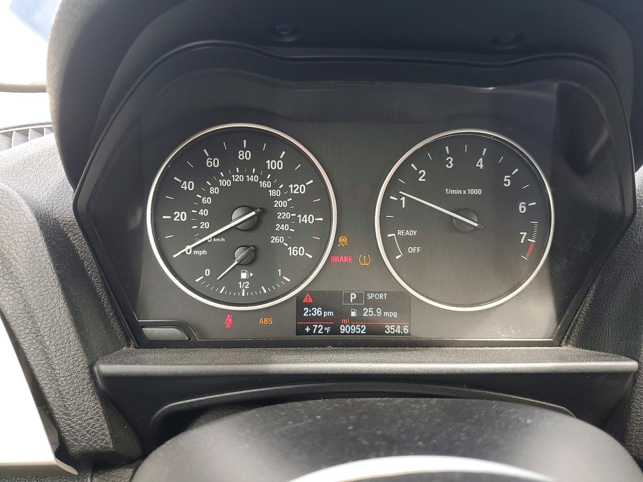 2014 Bmw 228 I Purple vin: WBA1F5C5XEV246049