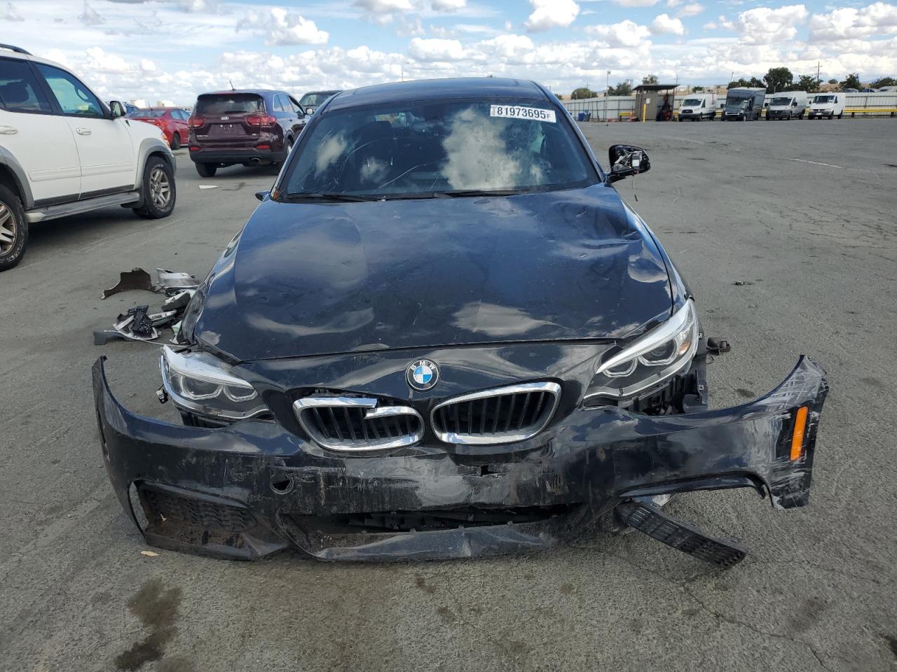 2014 Bmw 228 I Black vin: WBA1F5C5XEV246388
