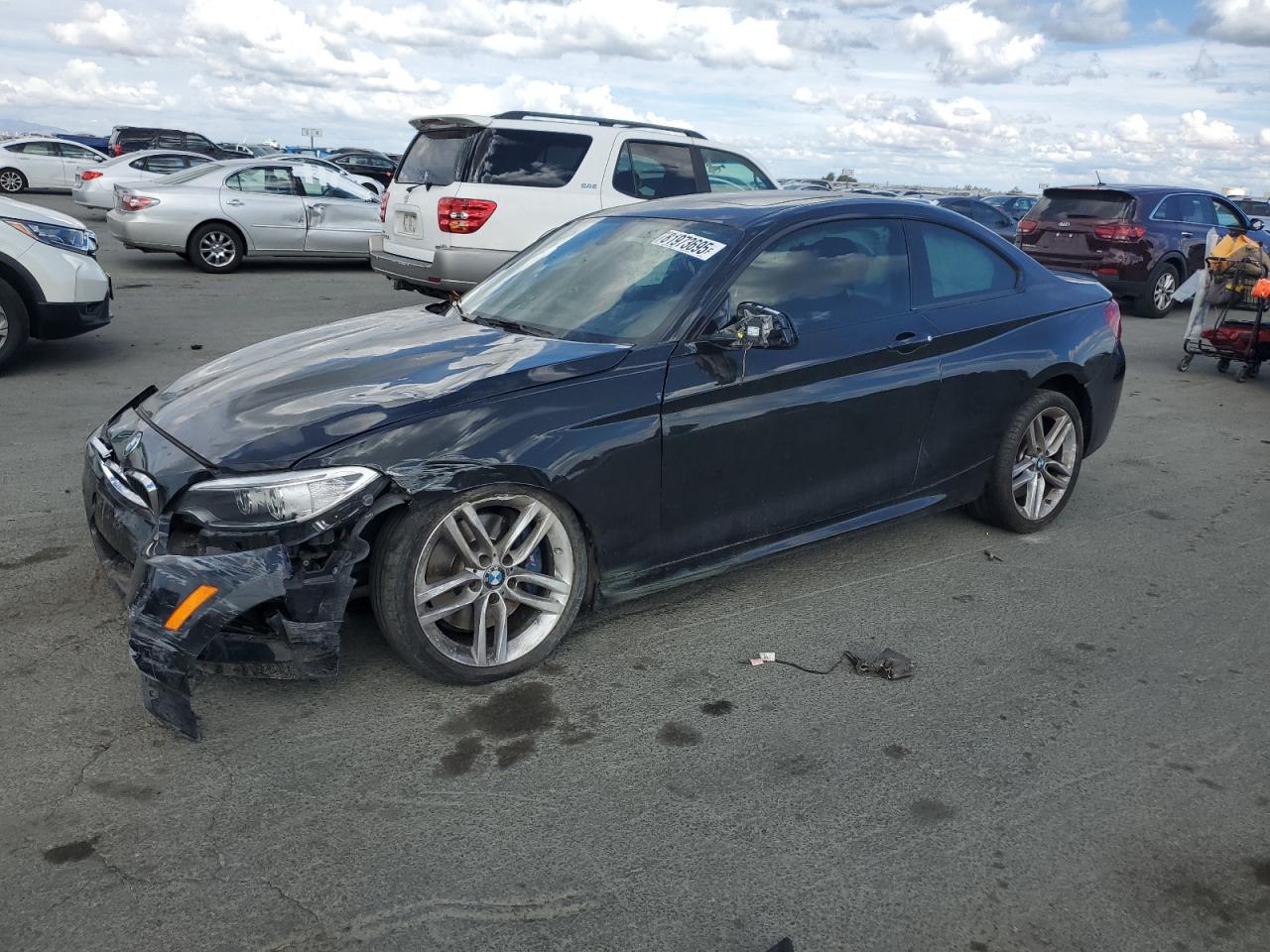 2014 Bmw 228 I Black vin: WBA1F5C5XEV246388