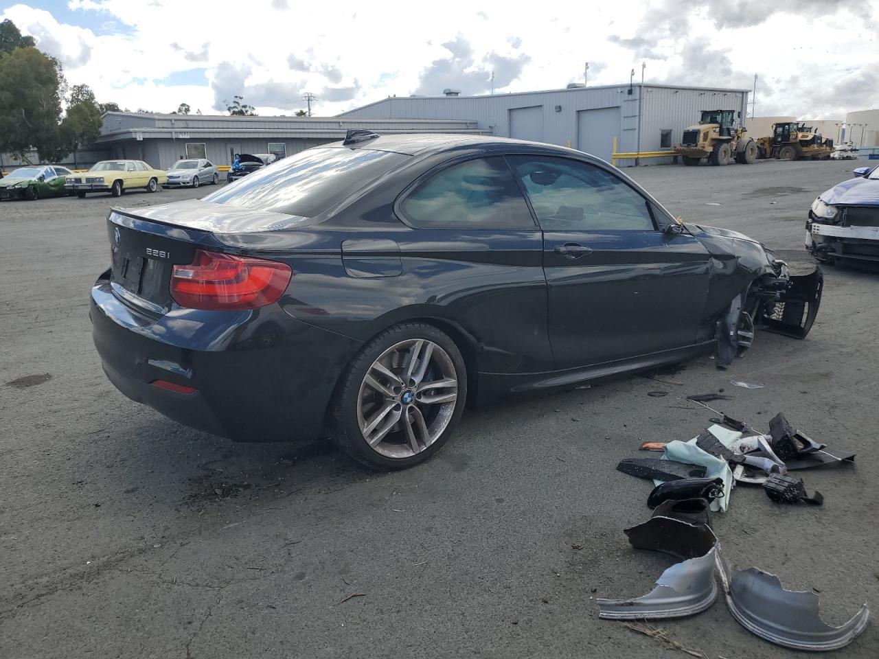 2014 Bmw 228 I Black vin: WBA1F5C5XEV246388