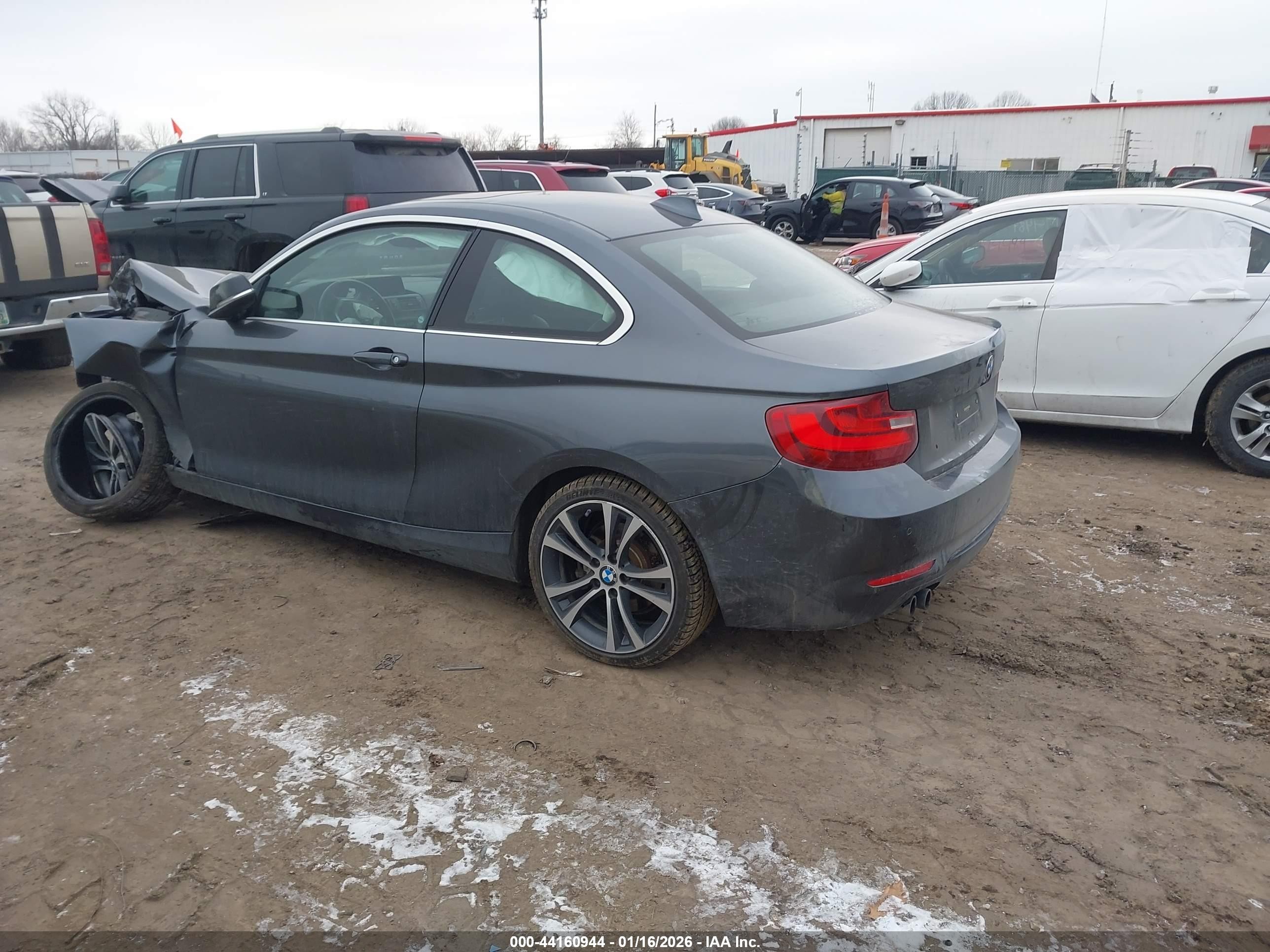 2014 Bmw 228i   Gray vin: WBA1F5C5XEV255673