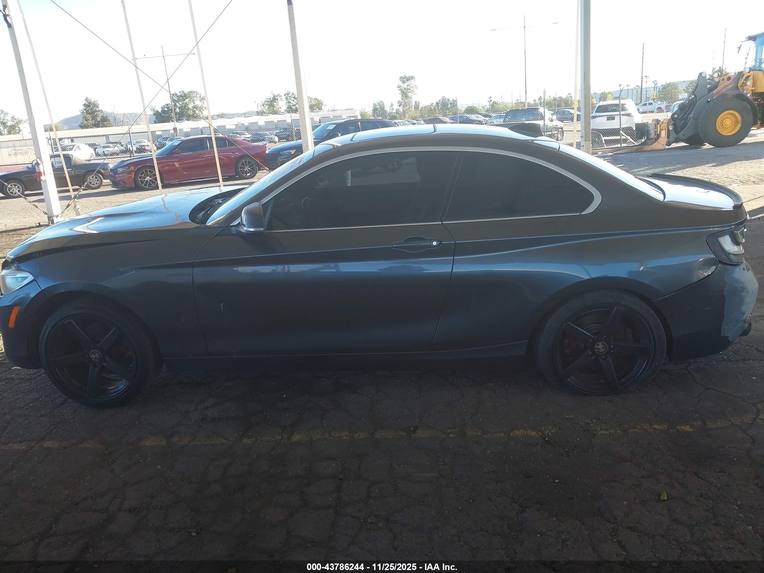 2014 Bmw 228i   Gray vin: WBA1F5C5XEVV99536