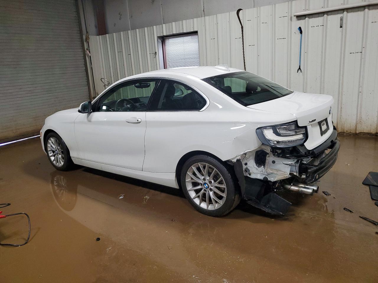 2015 Bmw 228 Xi White vin: WBA1F7C51FVX96205