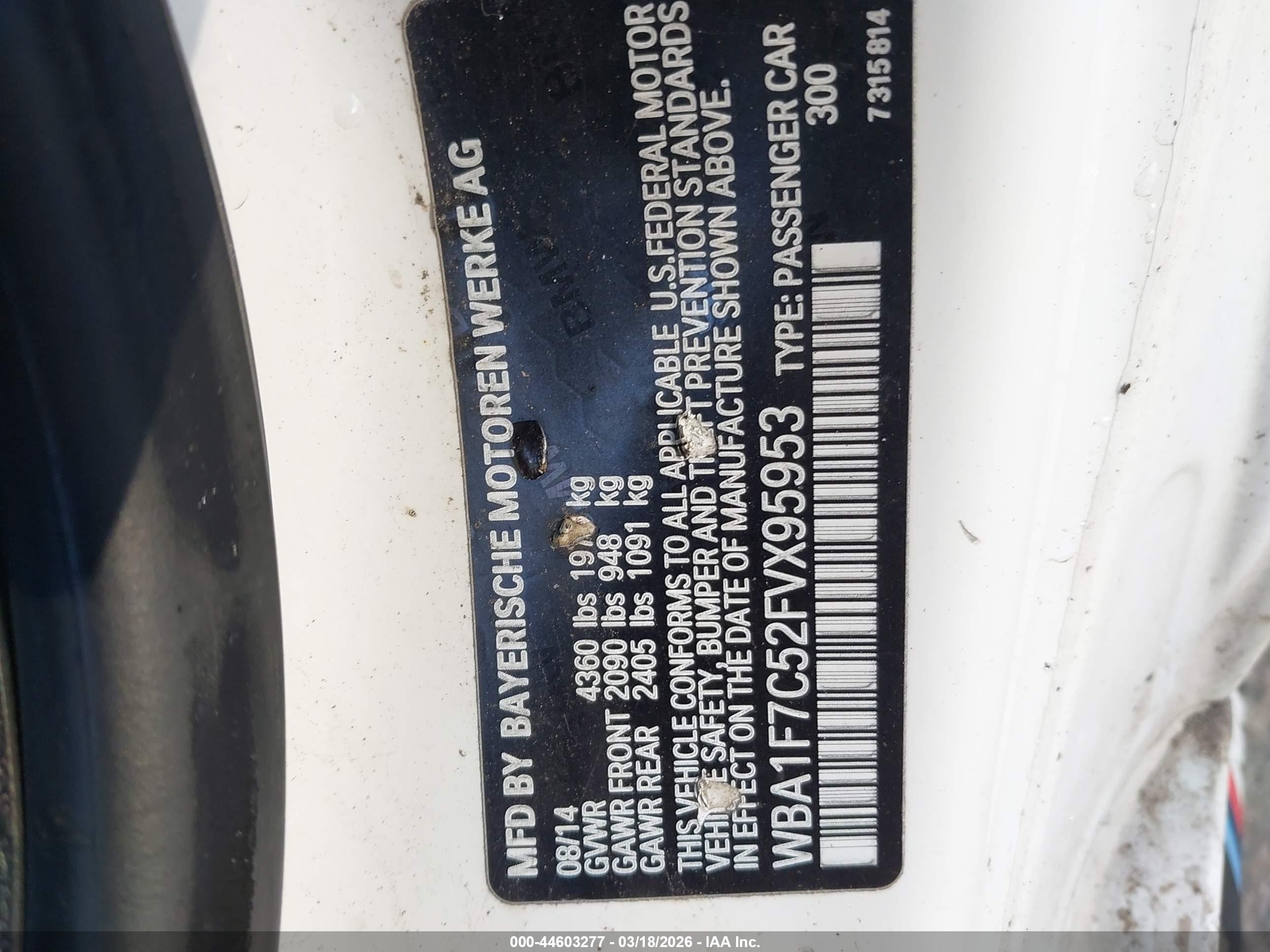 2015 Bmw 228i Xdrive White vin: WBA1F7C52FVX95953