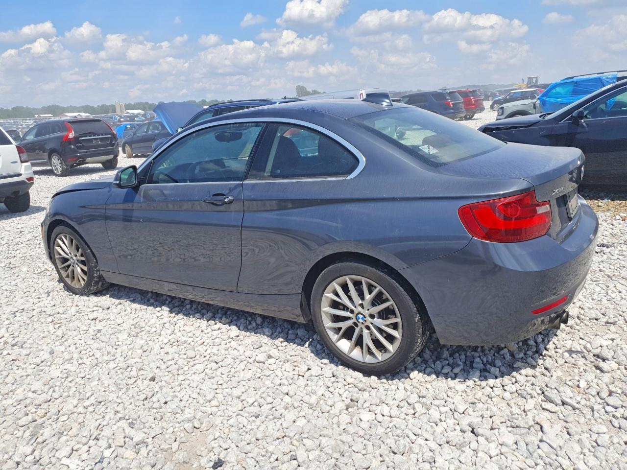 2015 Bmw 228 Xi Gray vin: WBA1F7C53FVX95699