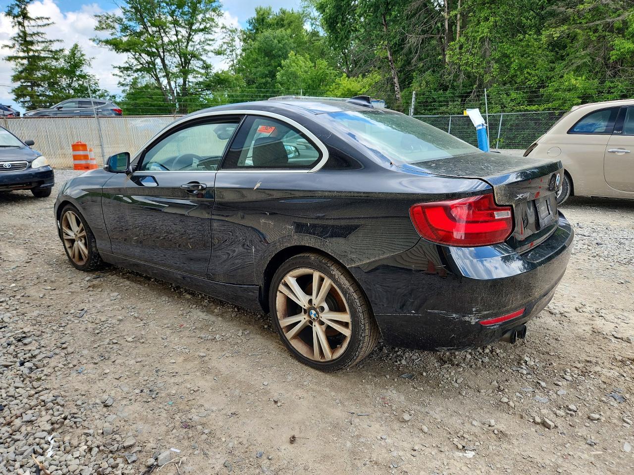 2015 Bmw 228 Xi Black vin: WBA1F7C53FVX96237