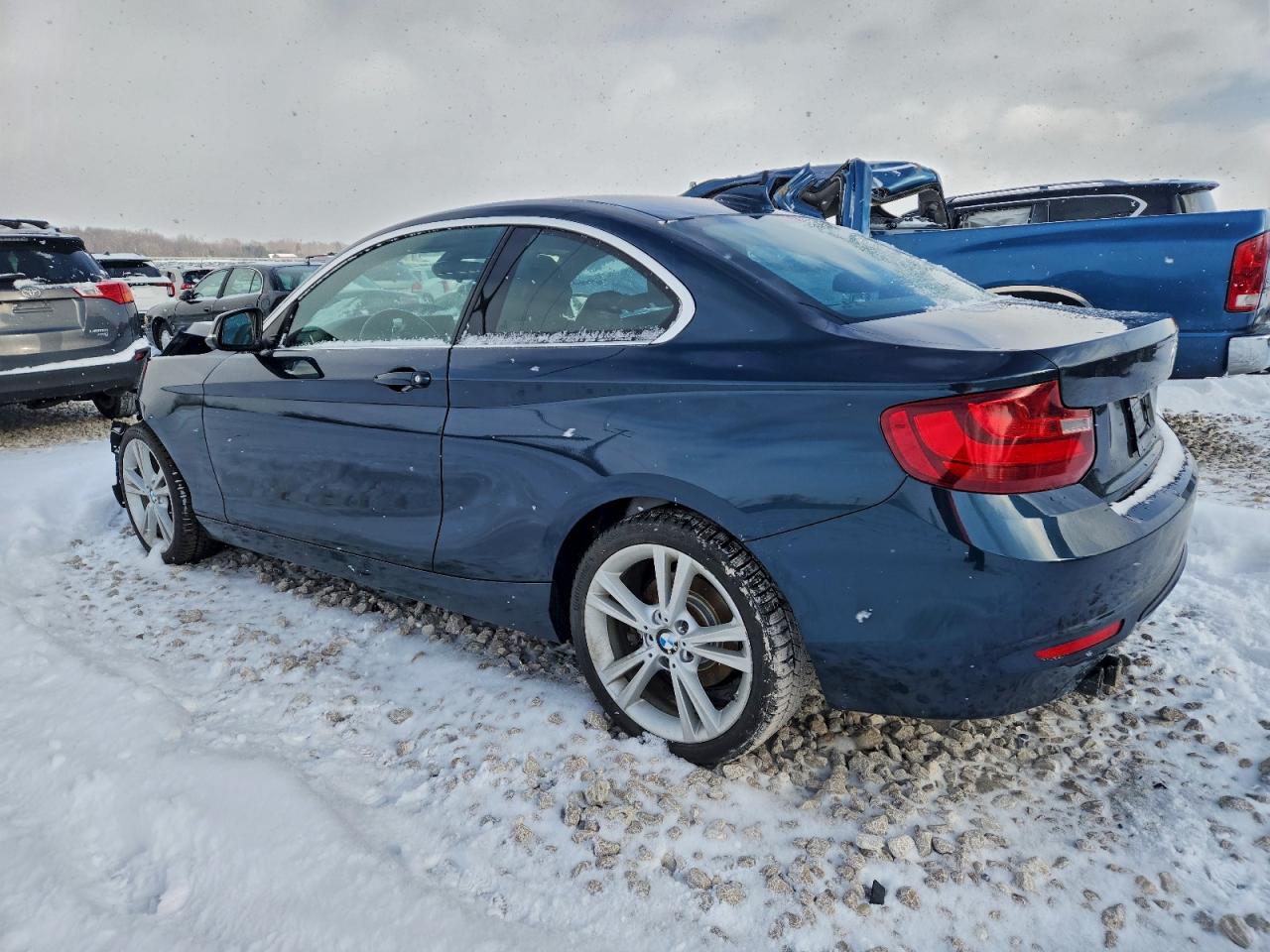 2015 Bmw 228 Xi Blue vin: WBA1F7C54FVX96232