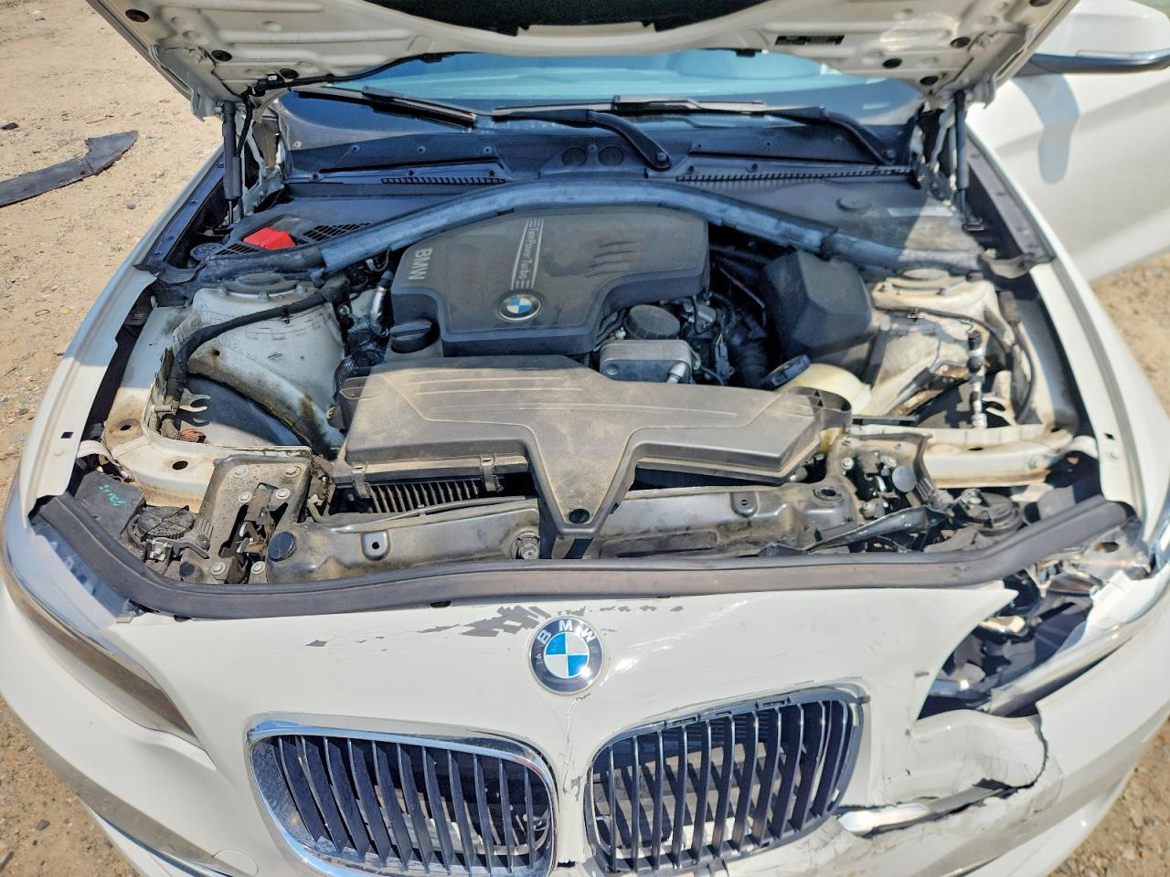 2015 Bmw 228 Xi Белый vin: WBA1F7C56FV367271