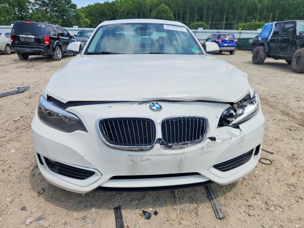 2015 Bmw 228 Xi Белый vin: WBA1F7C56FV367271