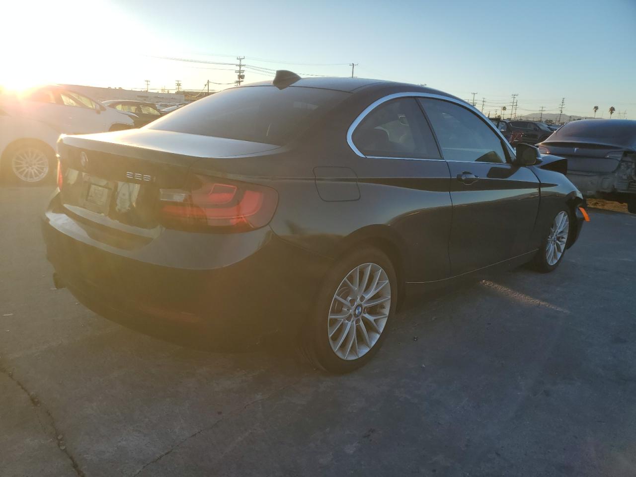 2015 Bmw 228 Xi Blue vin: WBA1F7C56FV367593