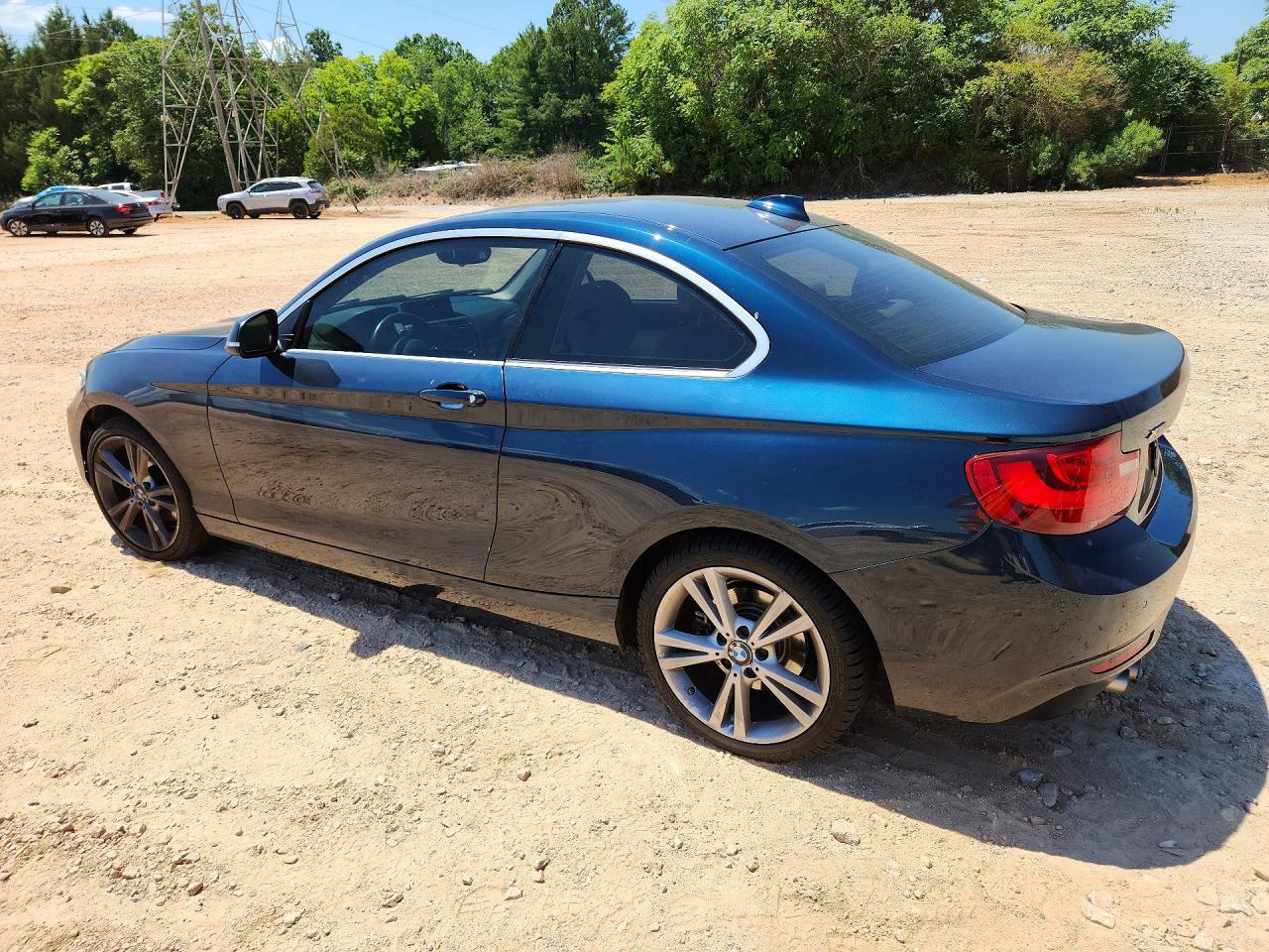 2015 Bmw 228 Xi Blue vin: WBA1F7C57FVX96046