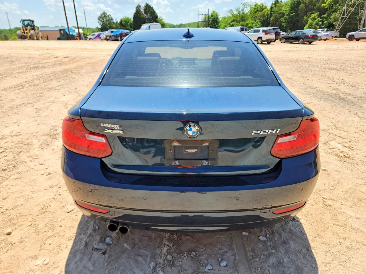 2015 Bmw 228 Xi Blue vin: WBA1F7C57FVX96046