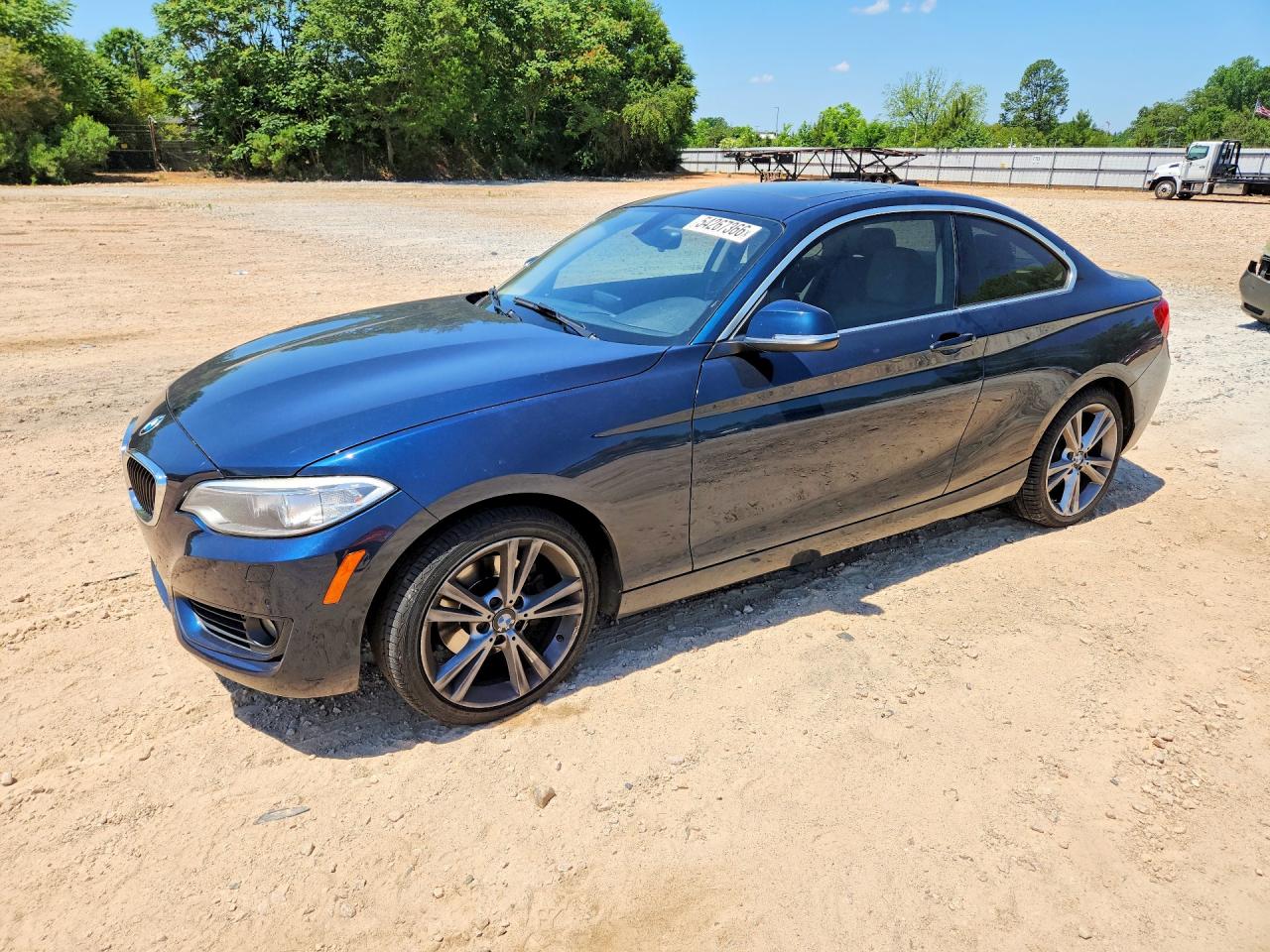 2015 Bmw 228 Xi Blue vin: WBA1F7C57FVX96046